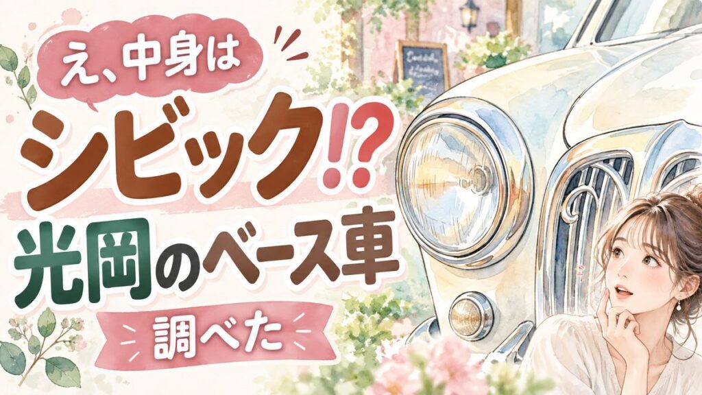 光岡 ベース車についてよくある質問に答える女性