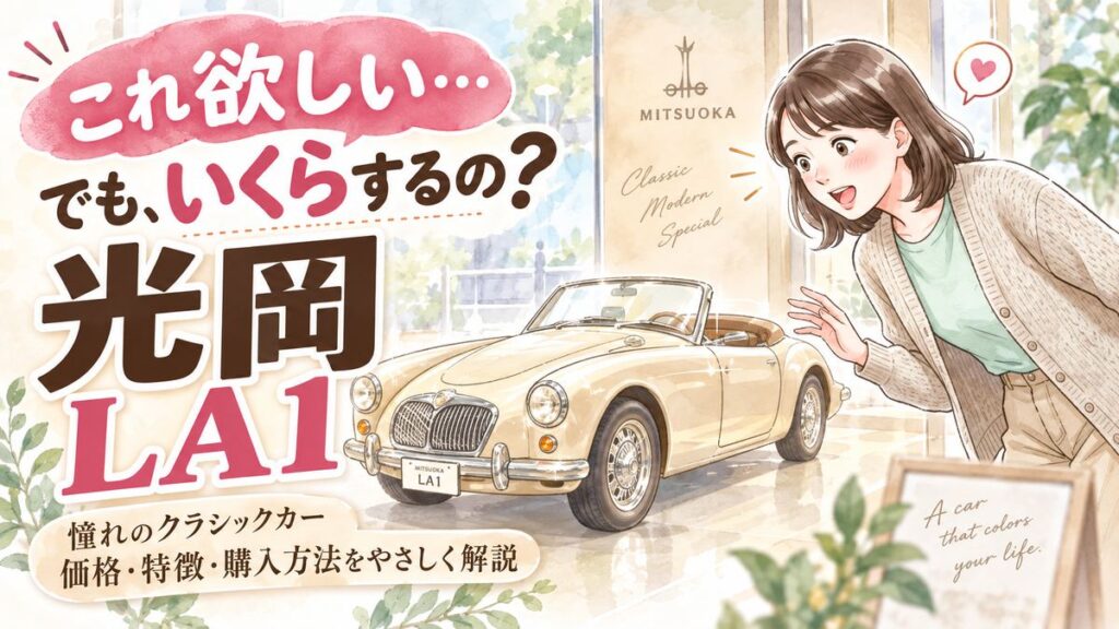 光岡LA1の価格・発売日・ベース車についてよくある質問をまとめたイメージ
