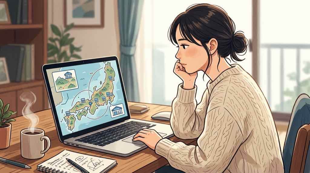 光岡自動車の地方在住者が購入を検討しているちこのイラスト