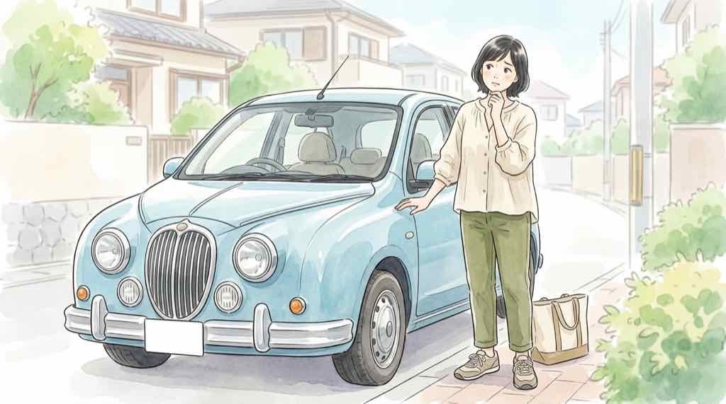 光岡 壊れやすいと感じる不安を解消するイラスト