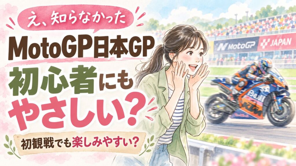 MotoGP日本GP2026は何時から?決勝は10月4日14時スタート