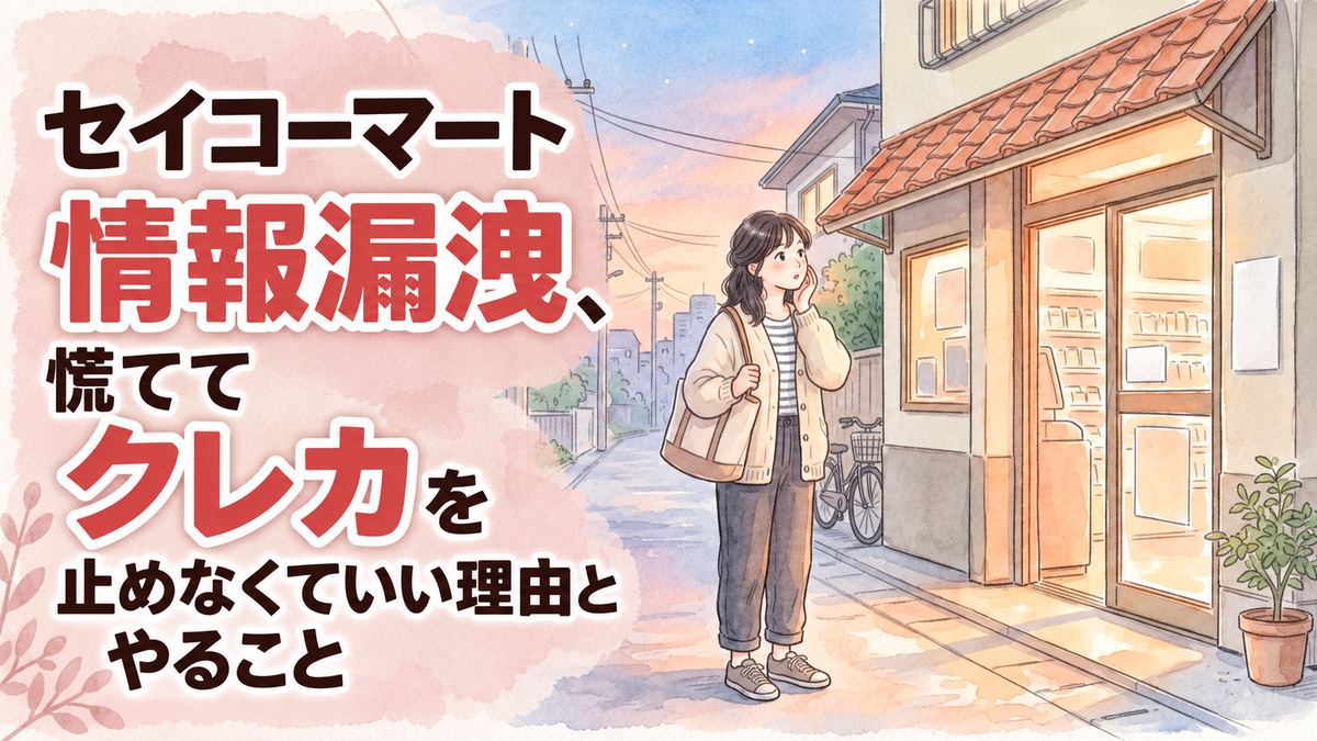 セイコーマート情報漏洩の経緯を日付順に整理する暮らしの目線のイメージ