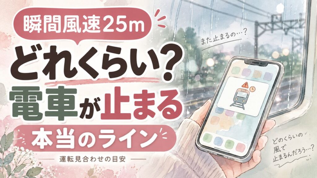 シルバーウィーク2026電車運休の疑問に答えるちこのイラスト
