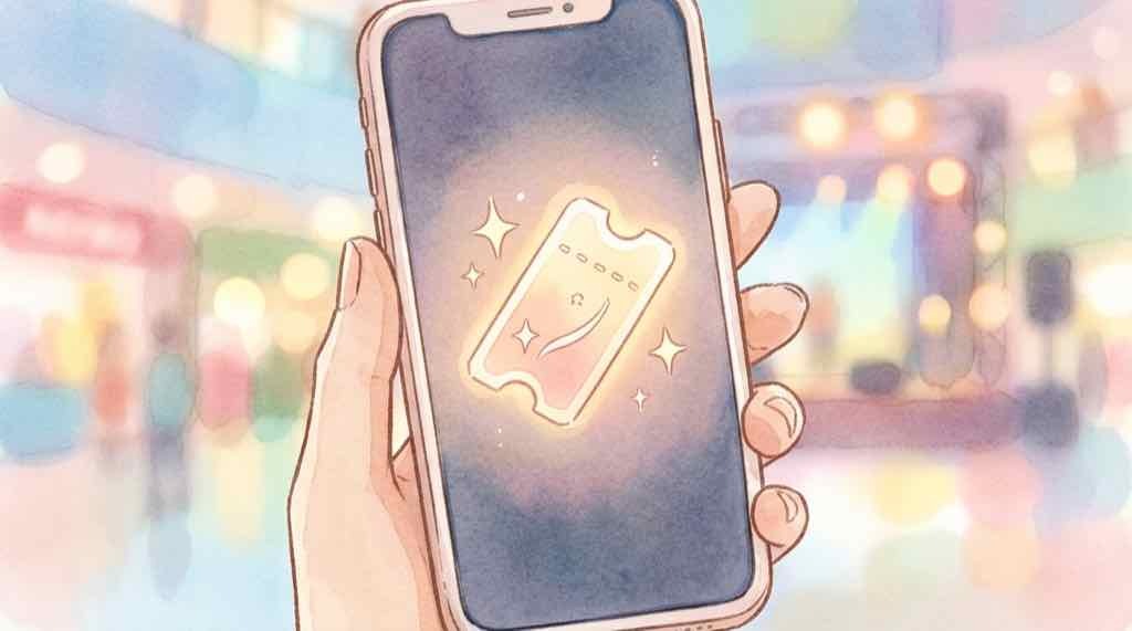 スパフル フリーライブ 整理券なしでも楽しむ女性ファンのイメージ