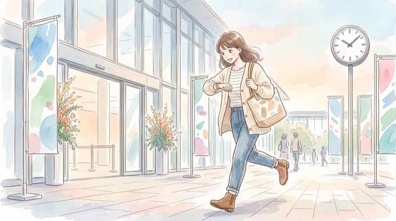 東京ゲームショウ2026の初参加ガイド、チケットと回り方を案内する笑顔の女性