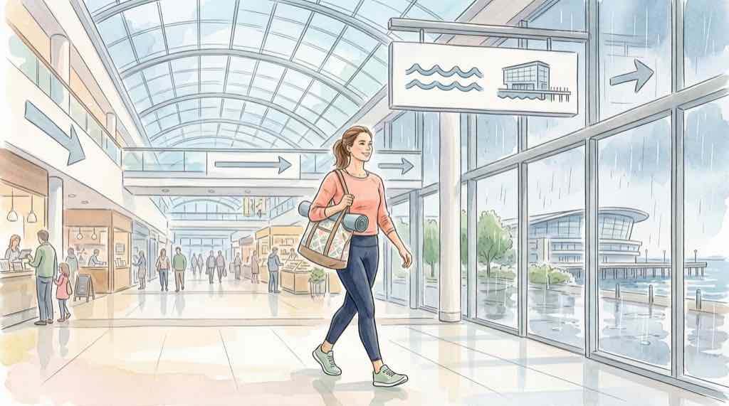 みなとみらい駅からパシフィコ横浜へ向かうアクセスルート