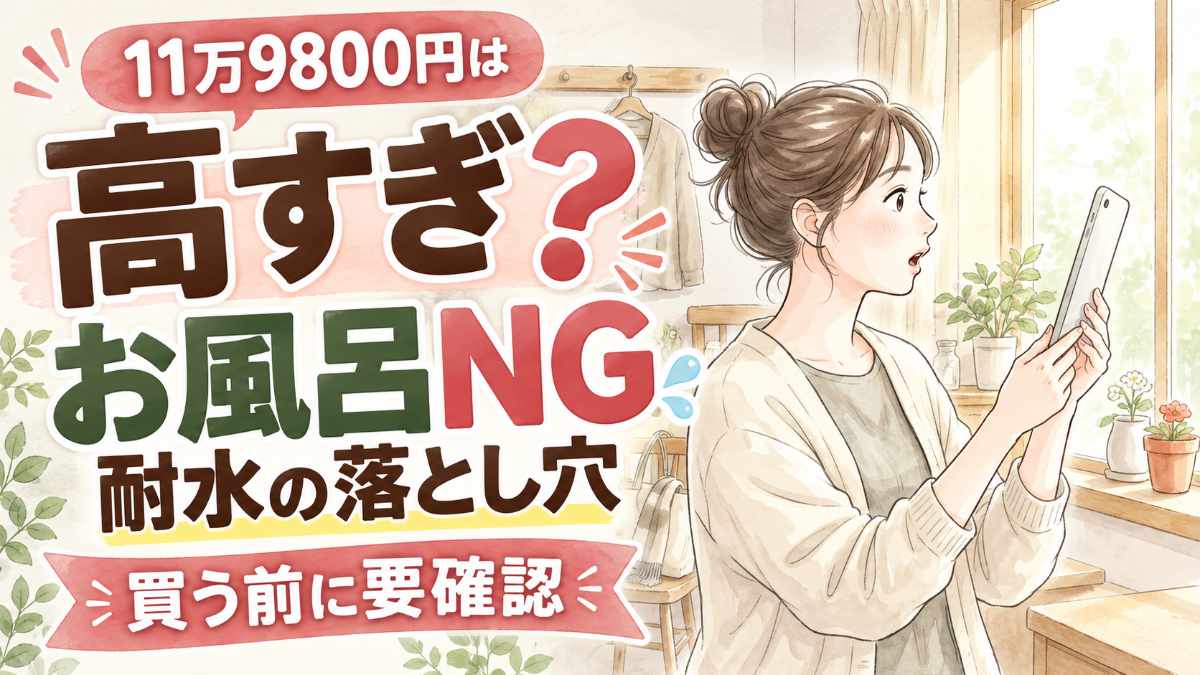 新型iPad mini 11万9800円で買う価値を考える、ミニタブレットと小さなバッグのイメージ