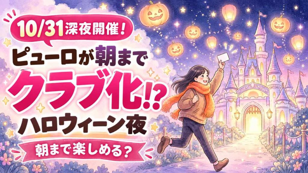 SPOOKY PUMPKIN 2026の当日に備える持ち物と身分証を確認する女性
