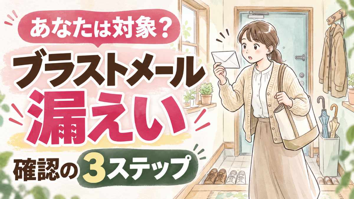 ブラストメール情報漏えいで自分が対象か確認する方法をたずねる女性