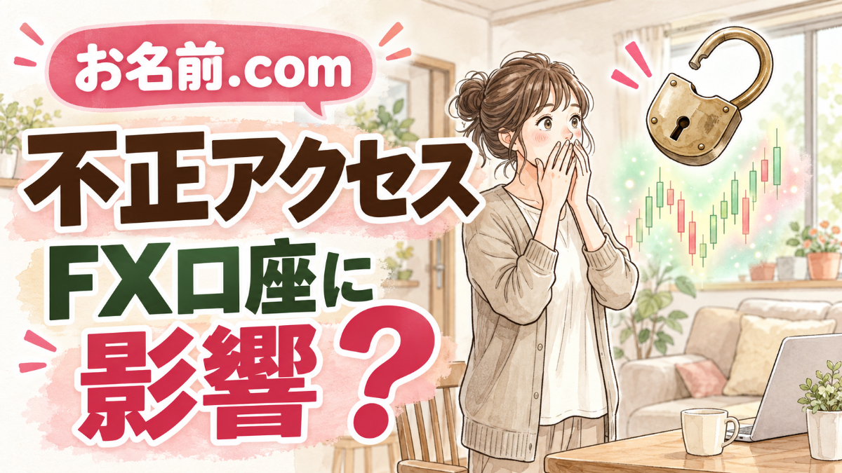 お名前.com 不正アクセスの復旧状況と今すぐ必要な対策をまとめた水彩イラスト