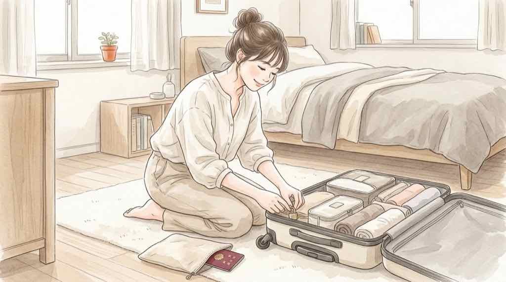 ANA情報漏洩の後に今すぐ取る行動を確認する女性