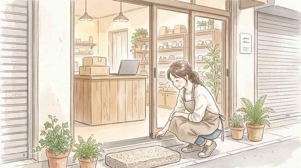 ARTEXはWordPressやネットショップも狙う?小さなお店のシャッターの鍵を確かめる店主