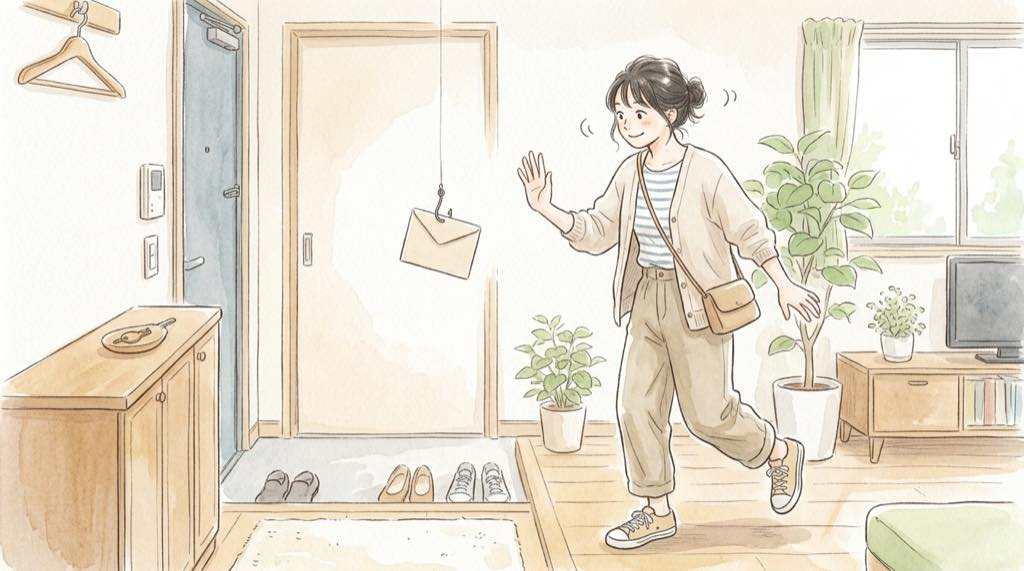 不審なメールのリンクを開かずに公式サイトを確認する対応のイメージ