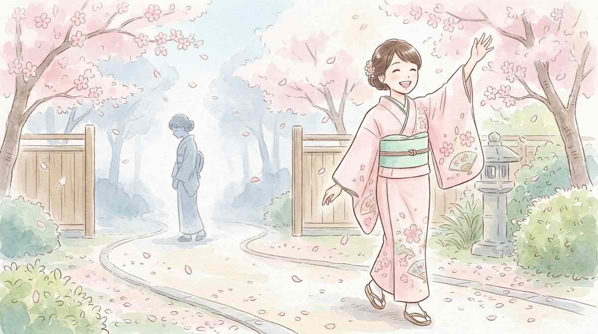 ブラッサム オープニングでなぜ踊る?桜の下で着物姿の珠が自由に舞う場面