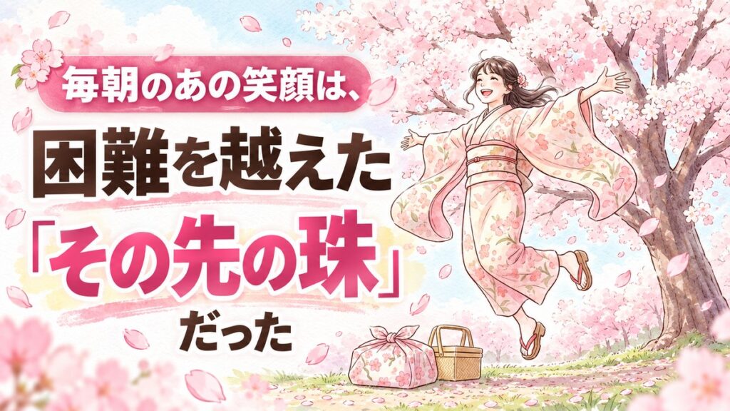 ブラッサム オープニングでなぜ踊る?着物姿の珠が桜の下で笑顔で舞う朝ドラのタイトル映像