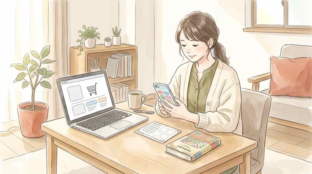 ブックオフ情報漏洩の対象者かを確認するアプリ・ポイントカード利用者のイメージ