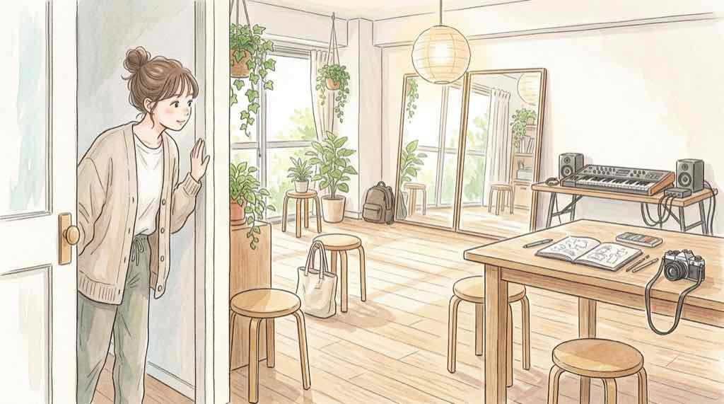 CORTIS メンバー5人が並ぶイメージ、水彩イラストで描くヤングクリエイタークルーの世界観