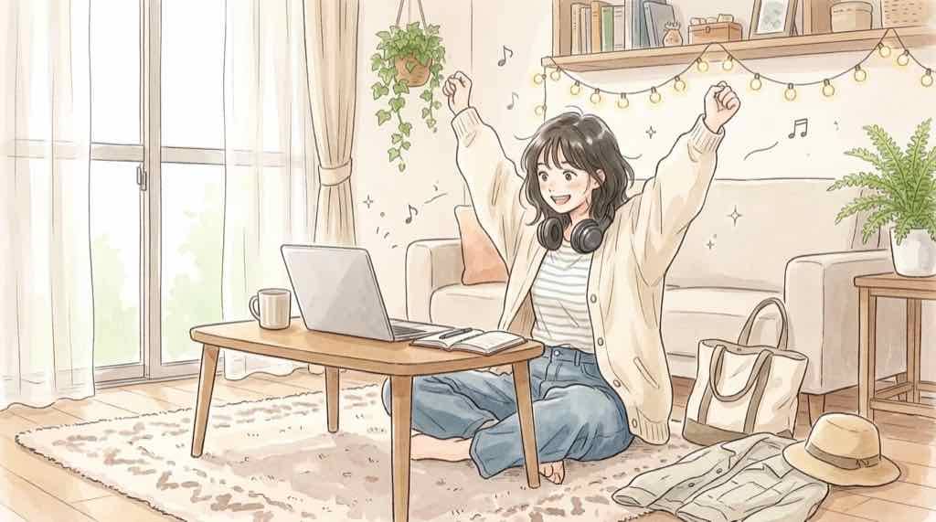 グラミー賞2027ノミネート発表を無料で視聴するスマホとYouTubeのイラスト
