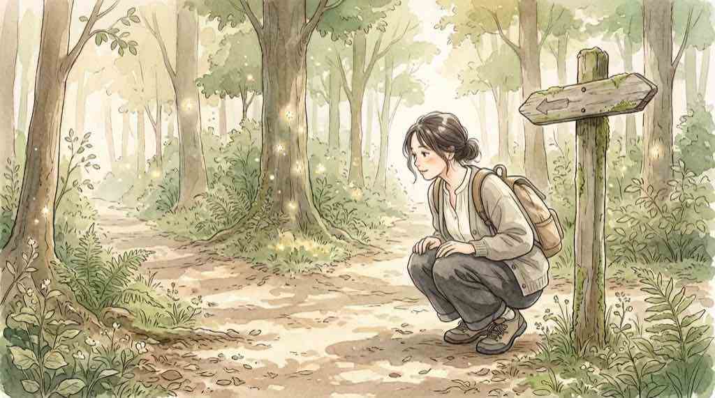 グラミー賞2027とBTS不参加の背景を考える二つに分かれた道のイラスト