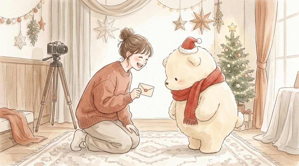 ポムポムプリンに会いたい人のためのクリスマスグリーティング案内