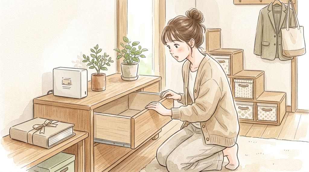 IDCFクラウド障害でデータ復元が難しい理由を考える女性のイラスト