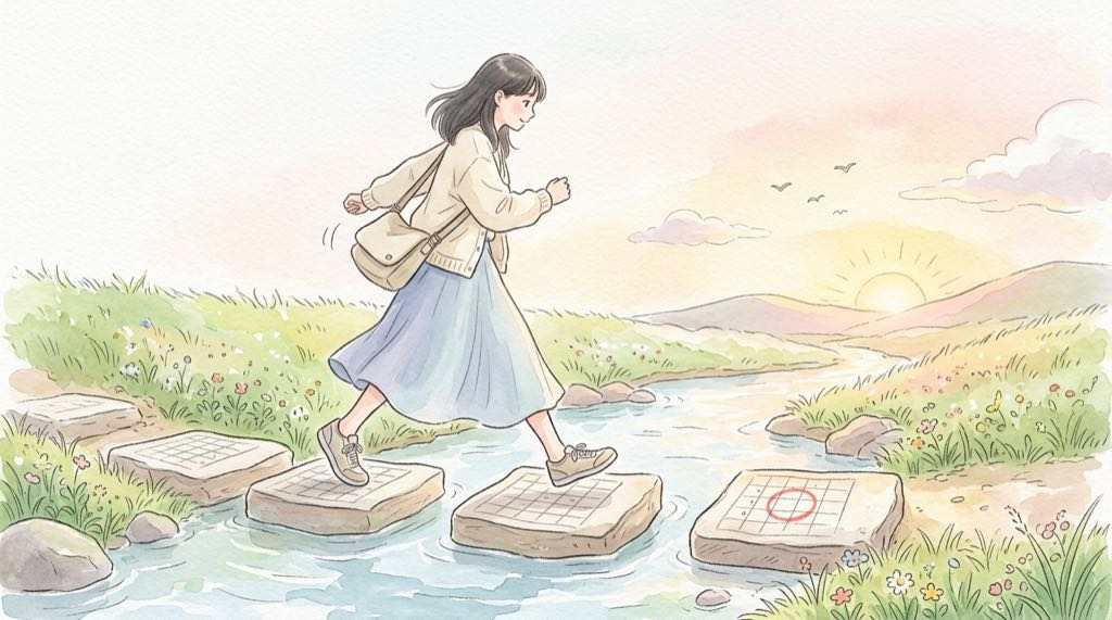 IDCFクラウド障害の復旧時期を日付で計算する女性のイラスト