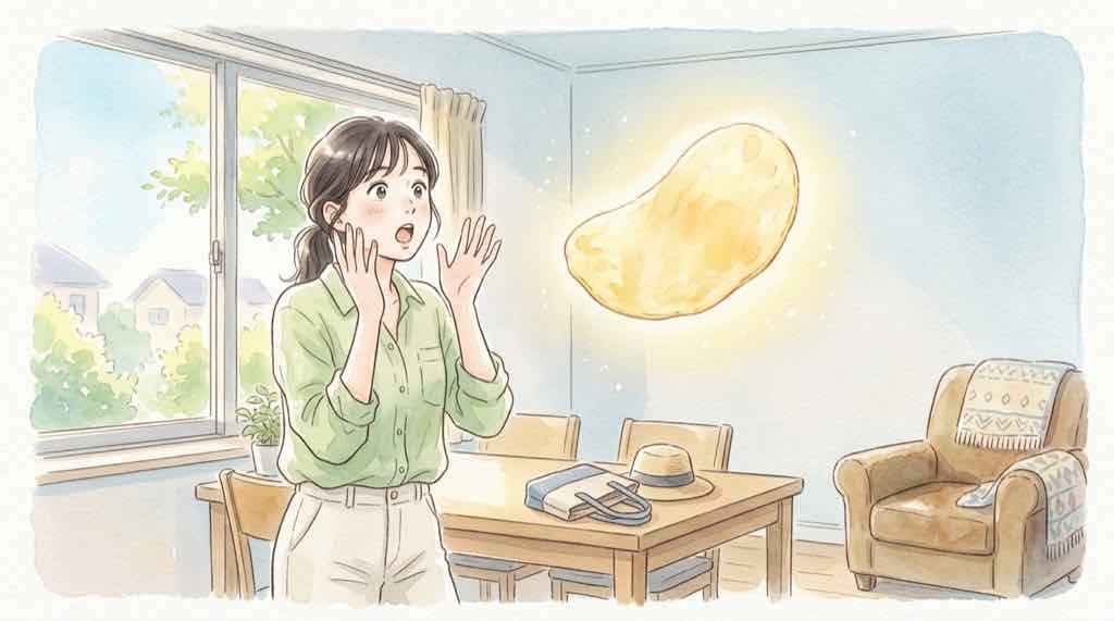 iPhone 18 Pro AI 違いを比べながら、新Siriの体験差を考える女性のイラスト