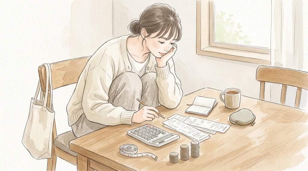 iPS細胞 治療費と高額療養費の自己負担を計算する様子