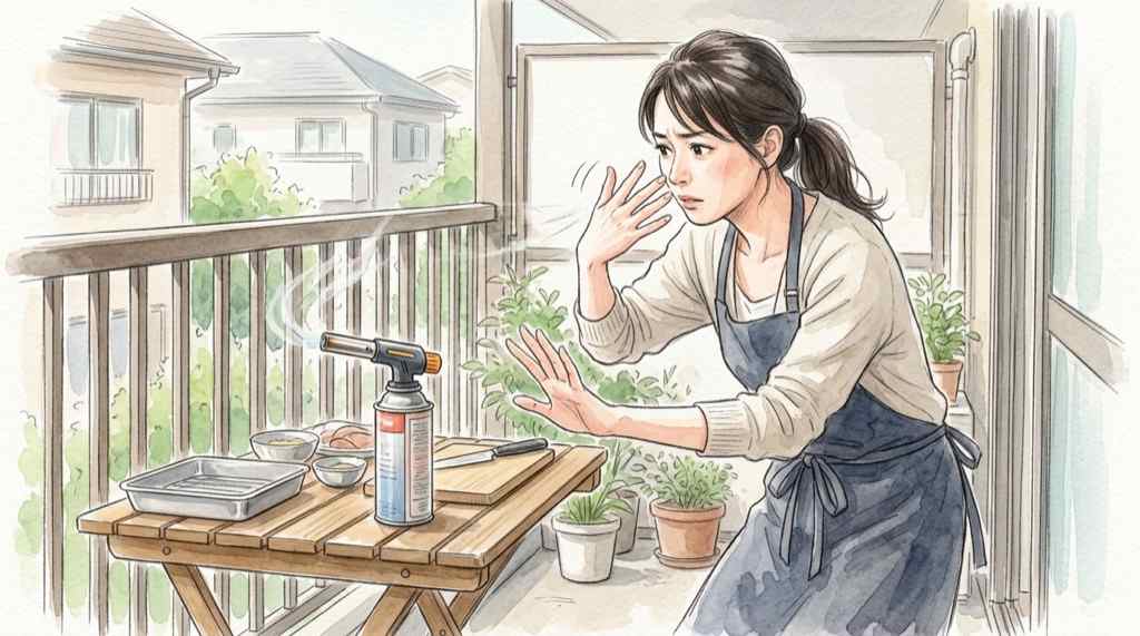 ガストーチのガス漏れのサイン｜使用前に確認したい異常の見分け方