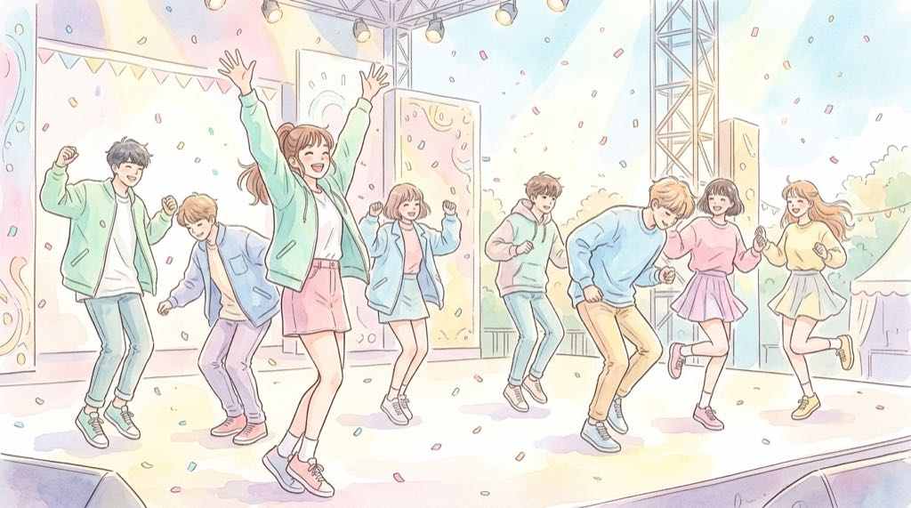 紅白2026の初出場候補となる若手アーティストのイメージ