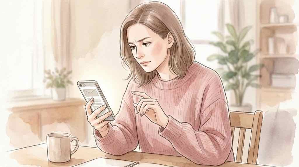 リンツ公式アプリをログイン済みで店舗のレジに見せてポイントを使う女性