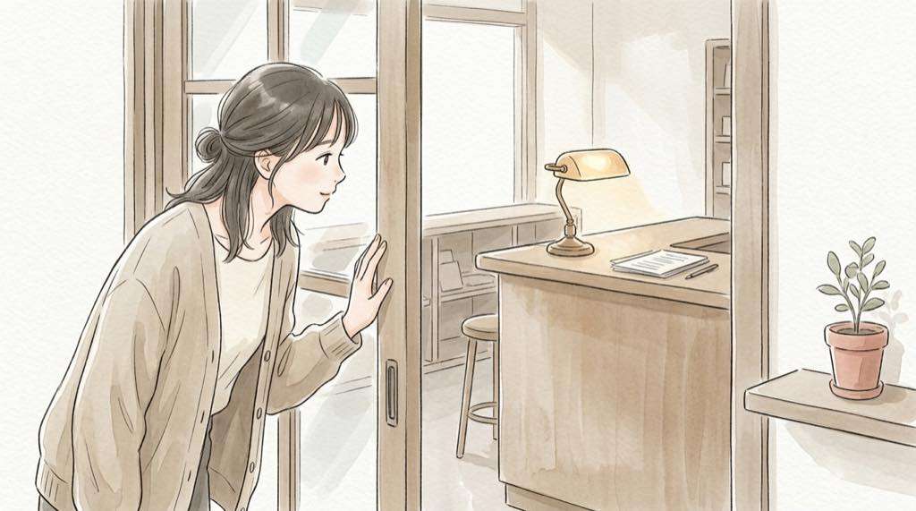マネックス証券 口座開設 一時停止の発表を調べて整理する女性のイラスト