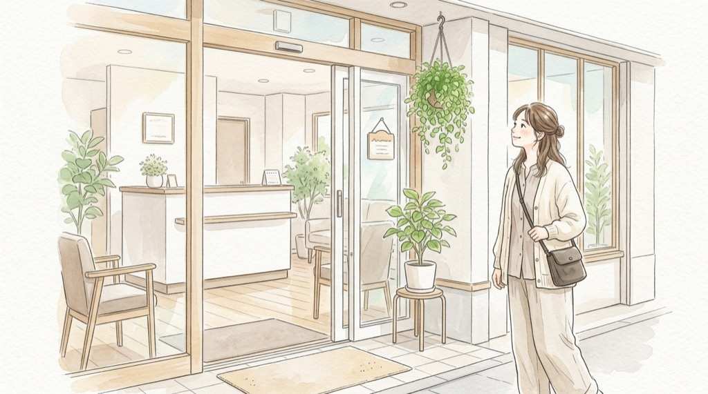 睡眠障害内科への相談を考える不眠症対策のイラスト
