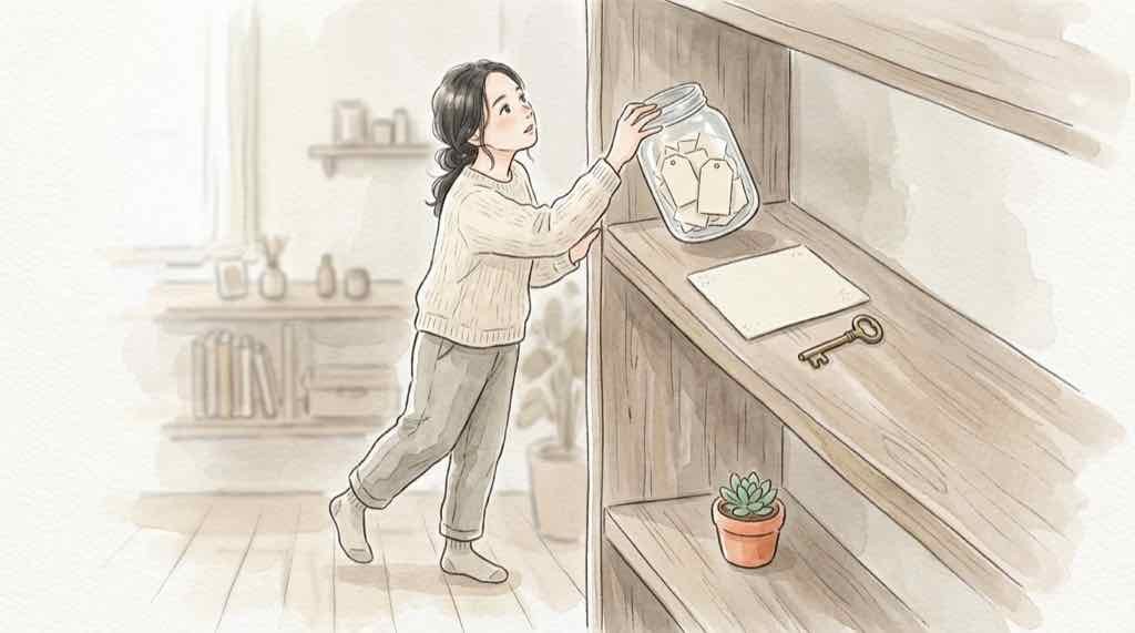 日経サイバー攻撃で漏えいの可能性がある個人情報を確認する水彩イラスト