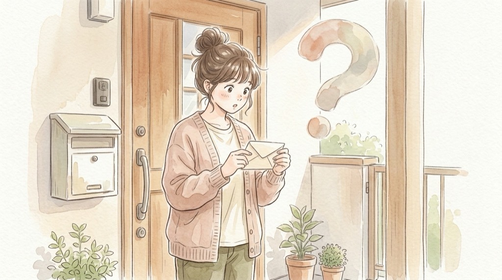 日経新聞の情報漏洩、私は対象？何が漏れたかを確認する女性のイラスト