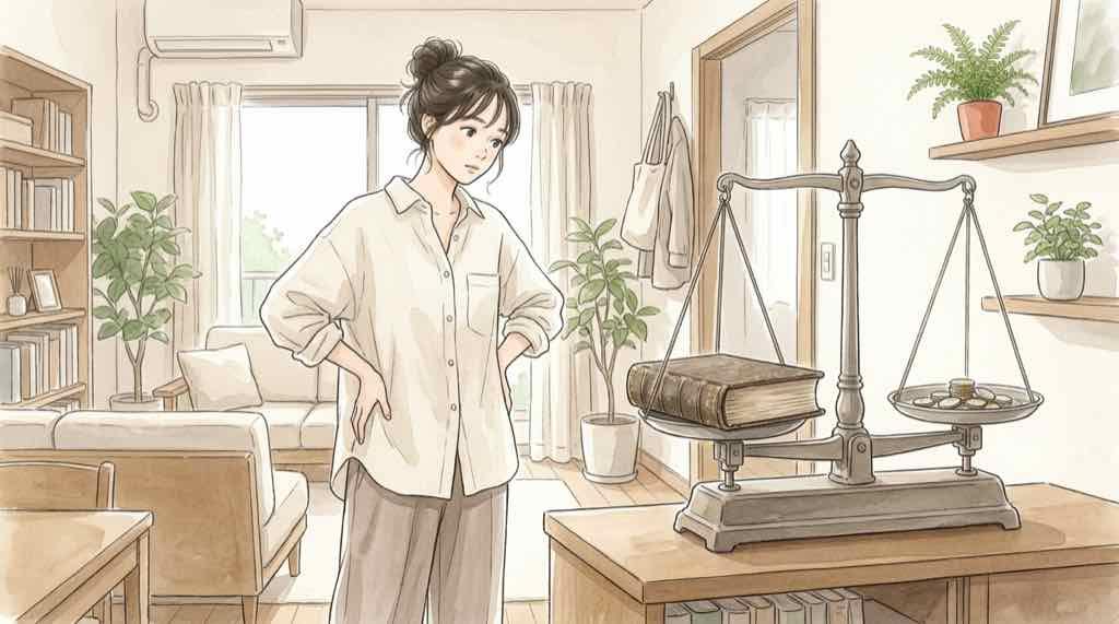 お名前.com 補償と金融商品取引法39条の考え方を整理する水彩イラスト