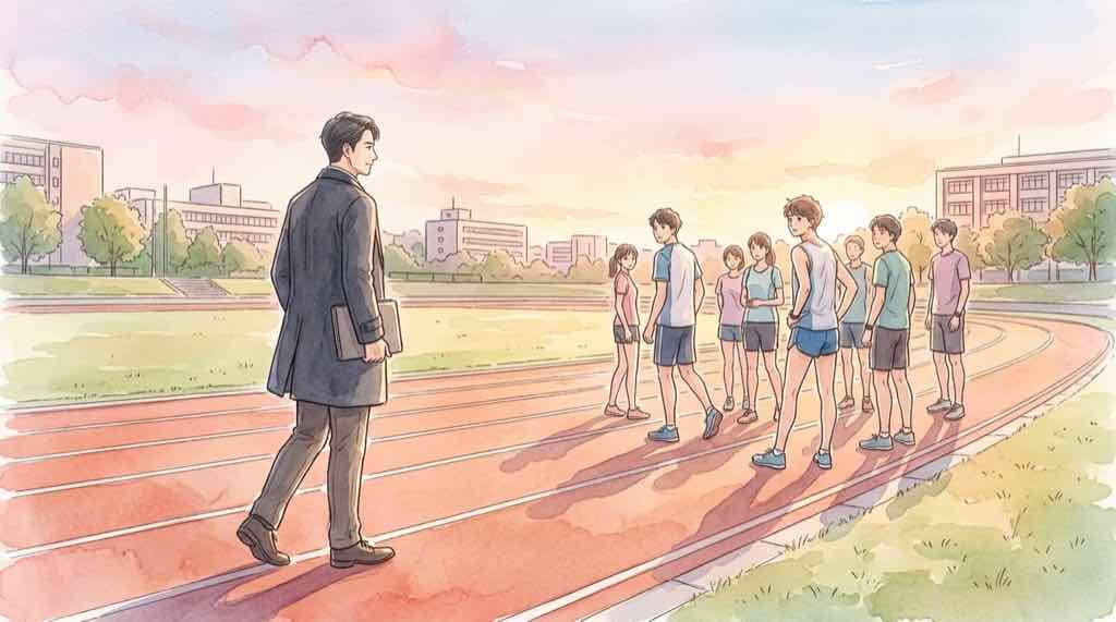 『俺たちの箱根駅伝』第1話の見どころとなる伝説のランナー・甲斐真人のイメージ