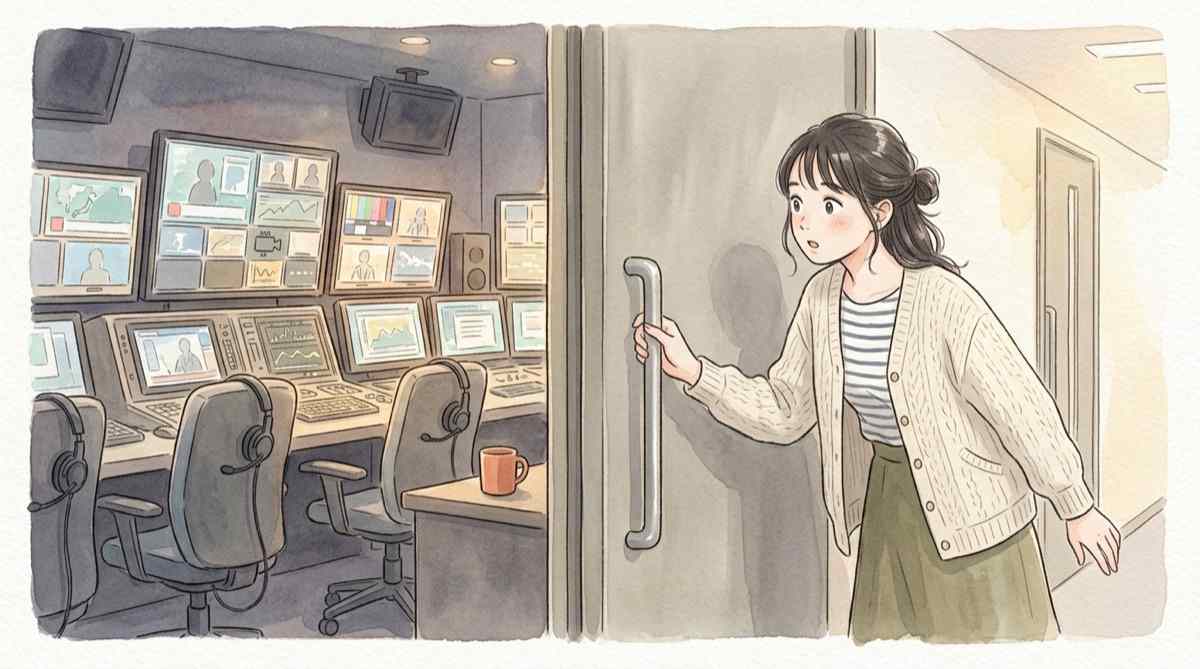 俺たちの箱根駅伝 大日テレビの中継制作チームが集まるスタッフルームの様子
