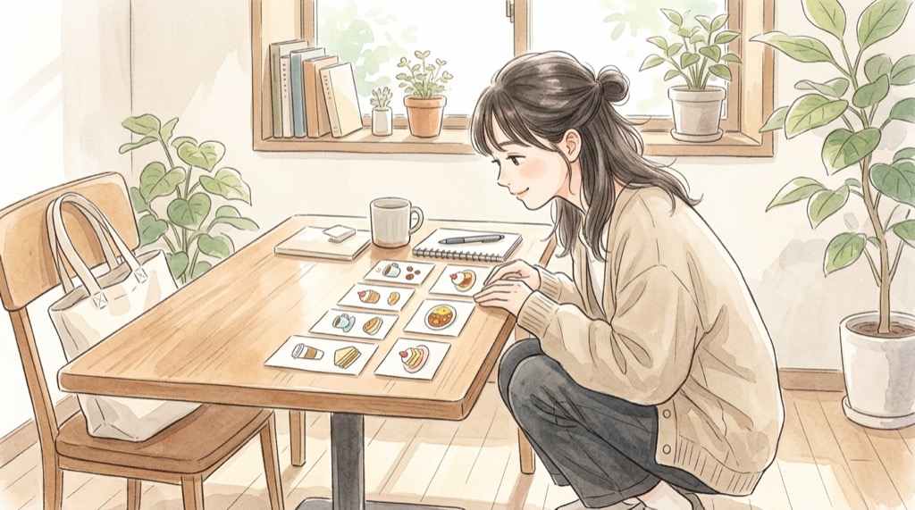人気キッチンカー 2026年の編集部注目13店を比較表で見比べるイラスト