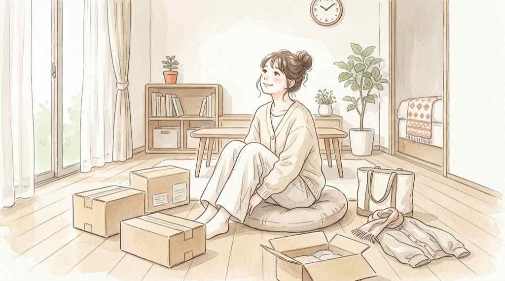 プライム感謝祭でエントリー忘れに気づいてスマホ画面を見つめる女性のイメージ