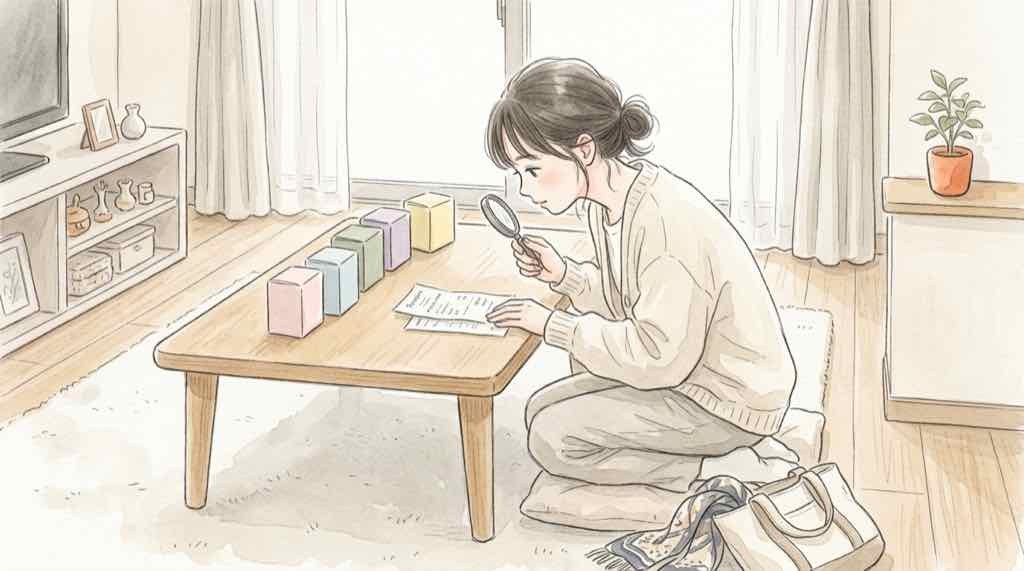 エントリーしたのにポイントが付かない原因を確認する女性のイメージ