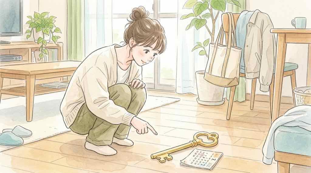 楽天ドライブ 不正アクセスの経緯を整理する日本人女性のイラスト