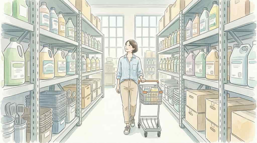 楽天ROOM ランキング以外 探し方|楽天市場の検索結果をスマホで新着順に見て探す女性