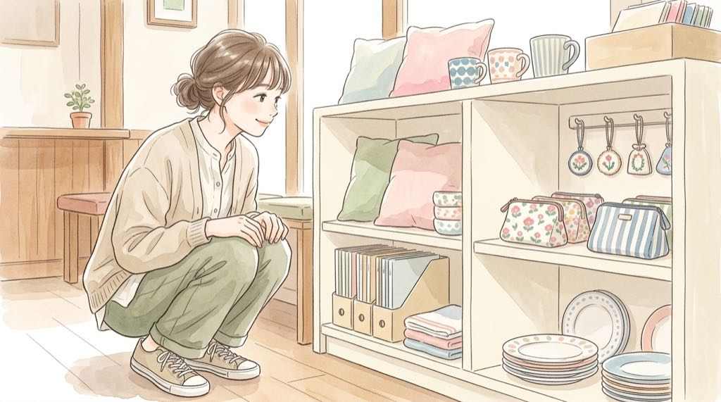 サンリオ当りくじ 賞品一覧にあるクッションやマグカップなど雑貨のイメージ