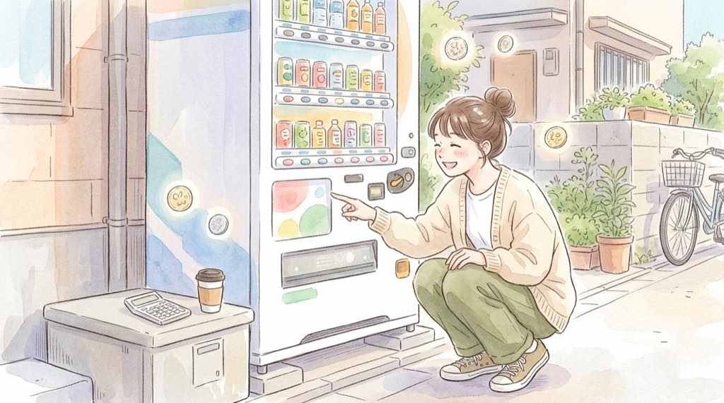 セルフカフェの料金は1杯いくらか、ドリンク代と月額プランを比べるイメージ