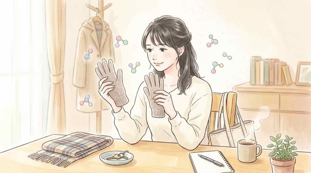 硤合憲三 何がすごい?右手と左手の分子が自己増殖する硤合反応のイメージ