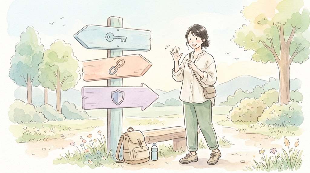 ソースネクスト情報漏洩の今すぐできる3つの対策を示した図解