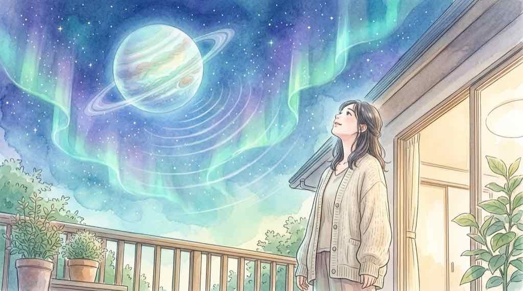 太陽系 外惑星のニュースで話題の、がか座ベータ星bから届いた電波のイメージ