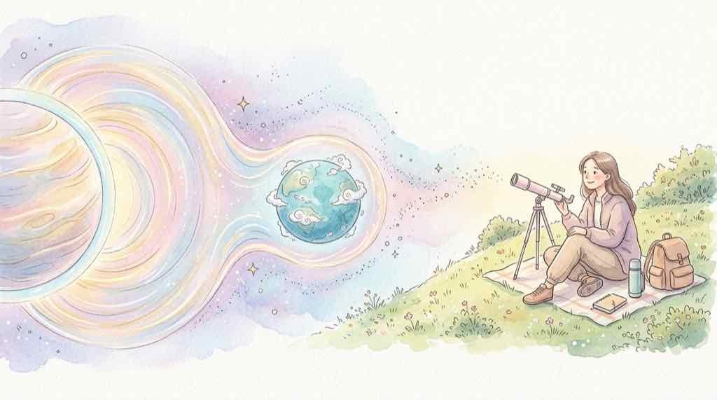 磁場が大気を守り生命が住める環境につながる太陽系外惑星 生命探査の概念図