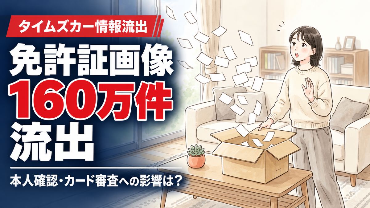 タイムズカー免許証画像の流出で本人確認や暮らしに何が起きるかを考える女性